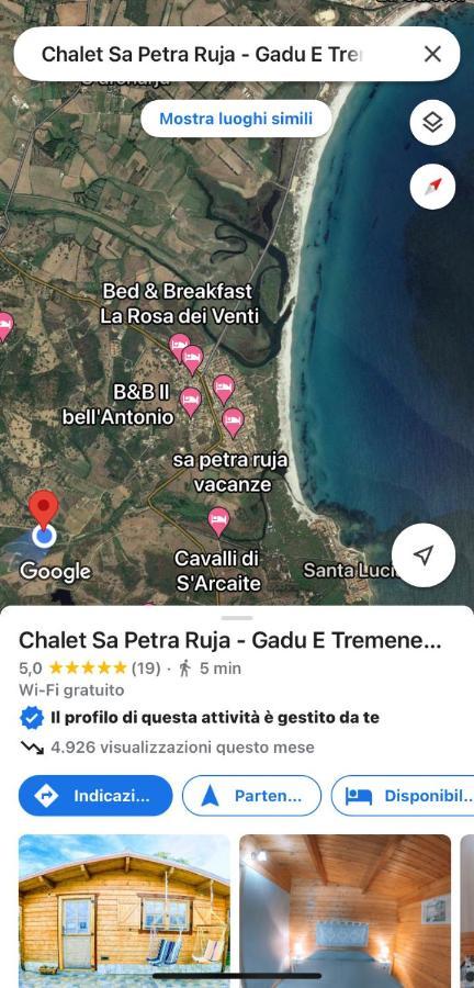 Chalet Sa Petra Ruja - Gadu E Tremene Синискола Екстериор снимка